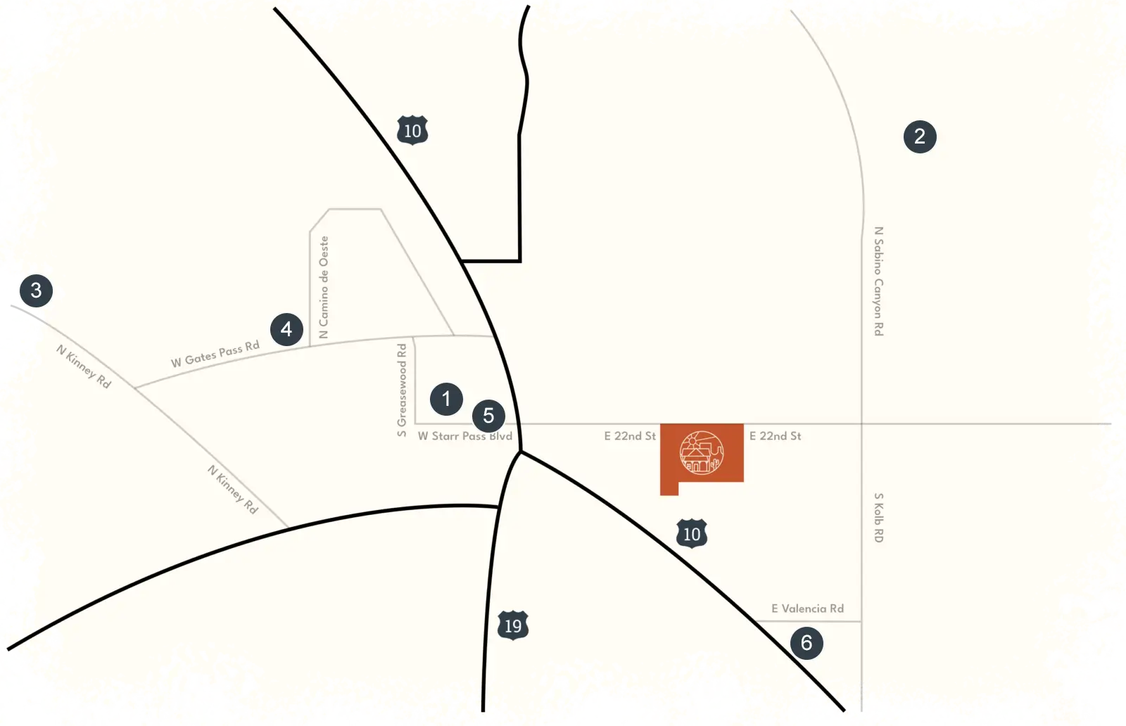 map of local events