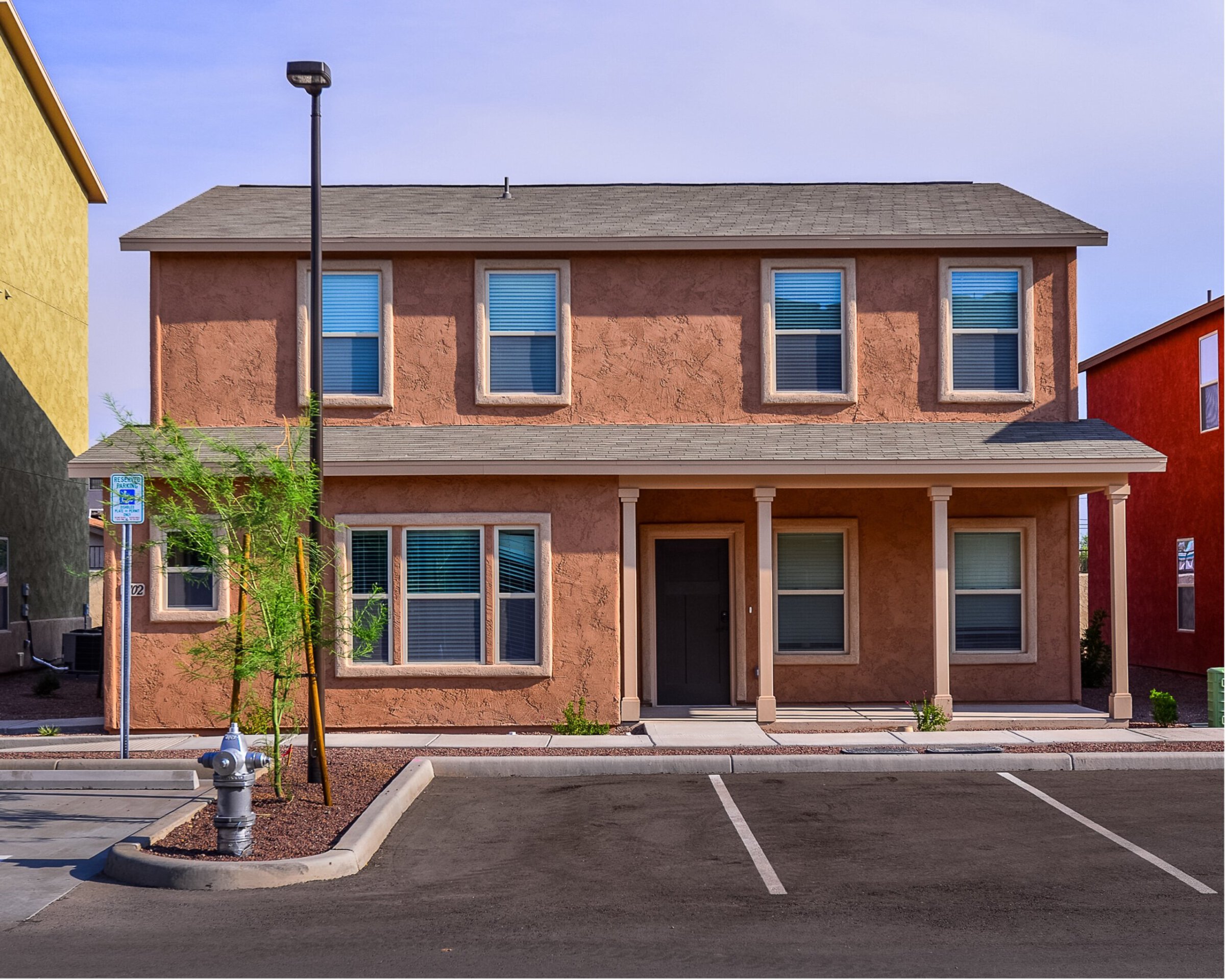exterior of tucson student cottage
